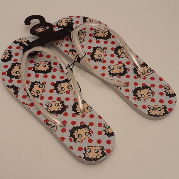 Betty Boop Shoes | Nwt Betty Boop Flip Flops | Poshmark